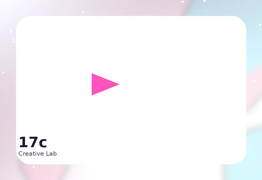 17c品牌17c 创作者封面设计教程封面